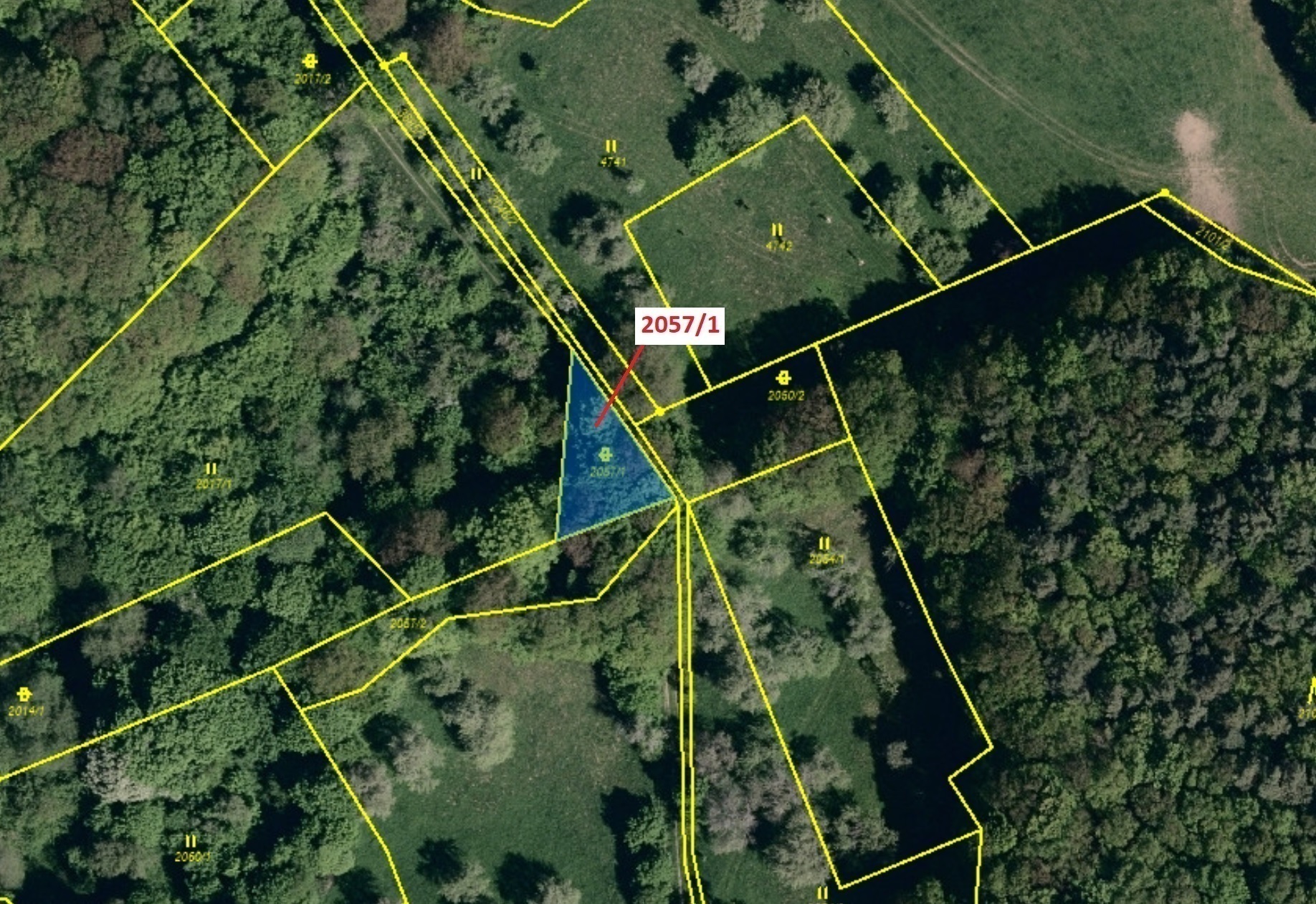 Ostatní plocha o výměře 295 m2, podíl 1/1, katastrální území Slopné, obec Slopné, obec s rozšířenou 