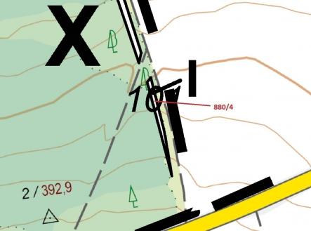 Prodej - pozemek, les, 130 m²