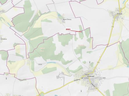Prodej - pozemek, les, 703 m²