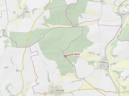 Prodej - pozemek, les, 32 m²