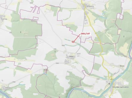 Prodej - pozemek, les, 19 m²