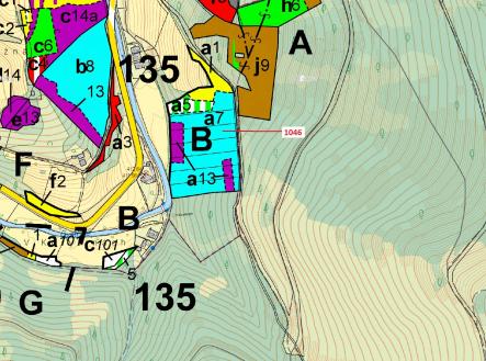 Prodej - pozemek, les, 2 432 m²