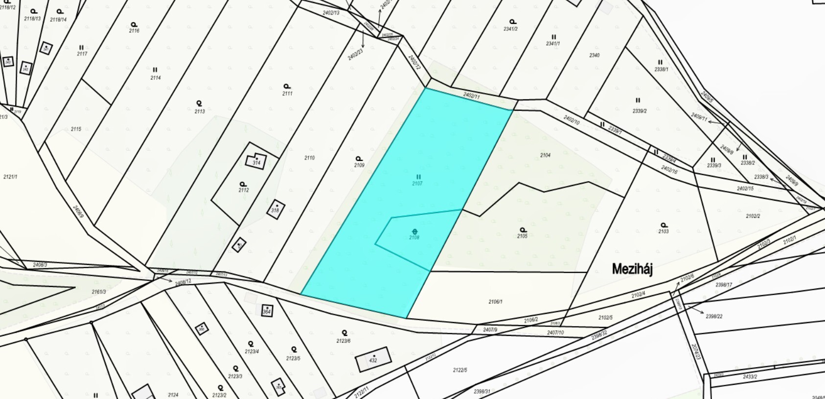 id. podíl 3/4 pozemků v k.ú. Smolnice u Loun, okres Louny