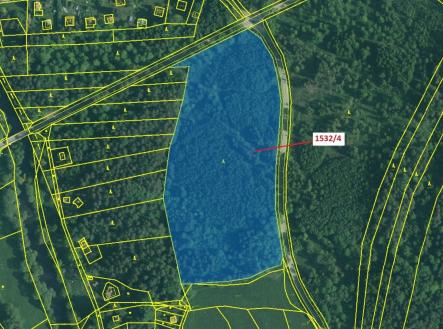 Prodej - pozemek, les, 34 065 m²