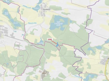 Prodej - pozemek, les, 6 519 m²