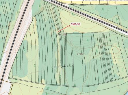 Prodej - pozemek, les, 4 949 m²