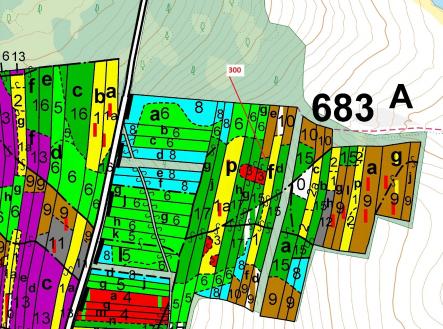 Prodej - pozemek, les, 5 196 m²