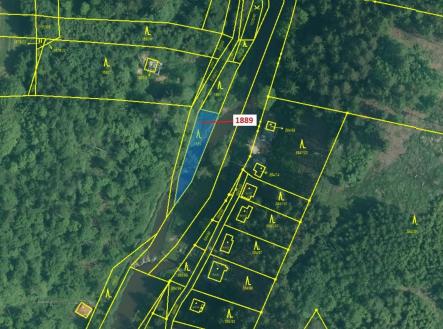 Prodej - pozemek, les, 265 m²