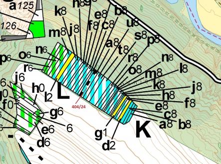 Prodej - pozemek, les, 741 m²