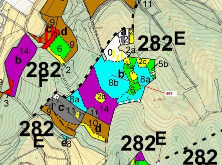 Prodej - pozemek, les, 1 938 m²