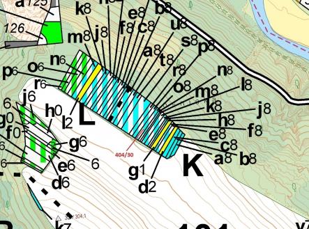 Prodej - pozemek, les, 409 m²
