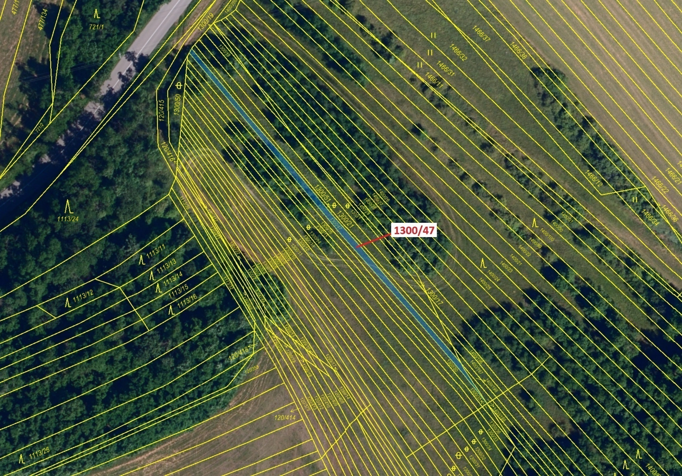 Ostatní plocha o výměře 219 m2, podíl 1/1, katastrální území Budkovice, obec Ivančice, obec s rozšíř