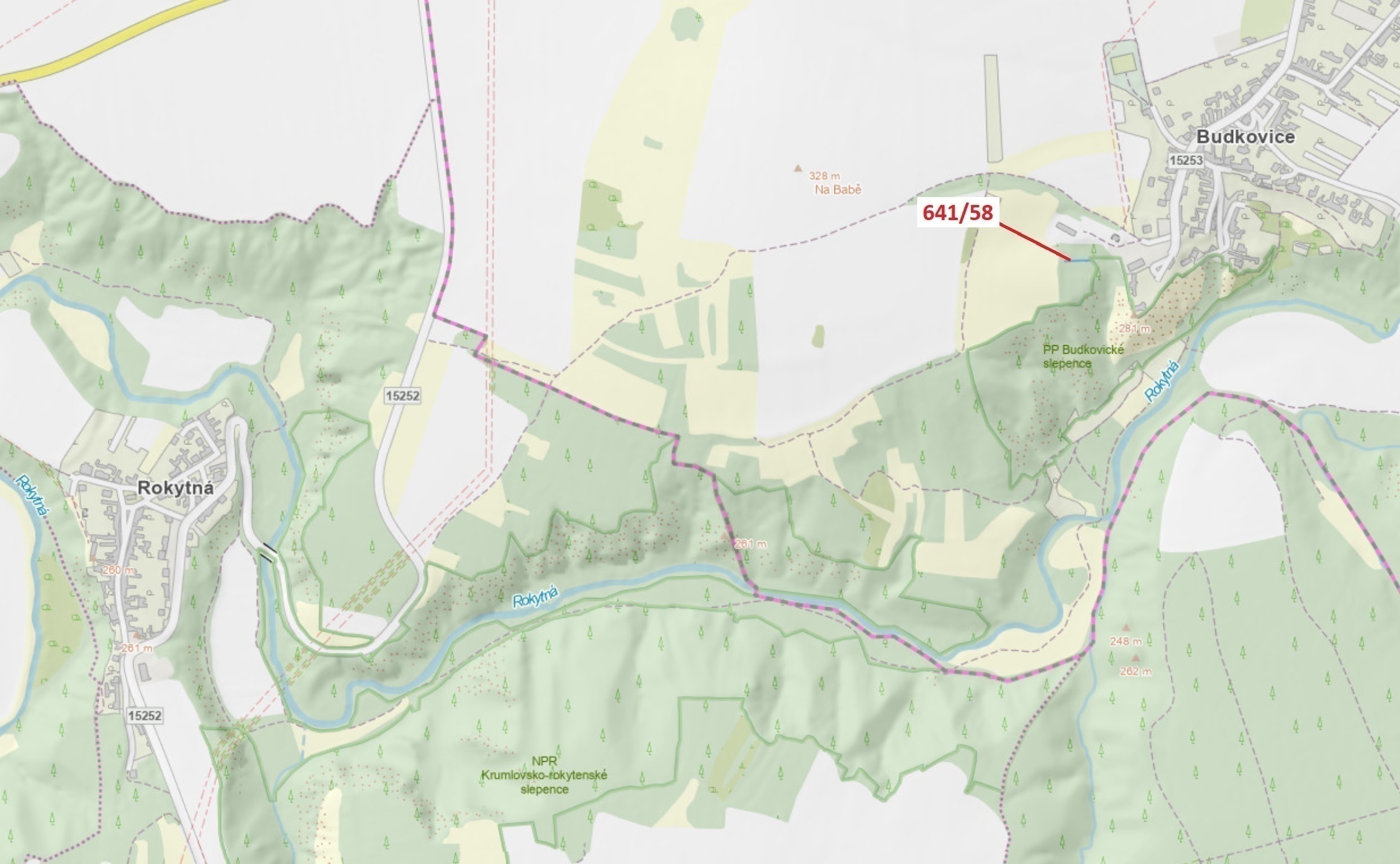 Ostatní plocha o výměře 101 m2, podíl 1/1, katastrální území Budkovice, obec Ivančice, obec s rozšíř