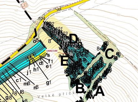 Prodej - pozemek, les, 16 m²