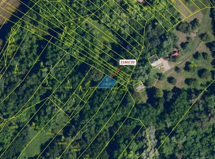 Prodej - pozemek, les, 90 m²