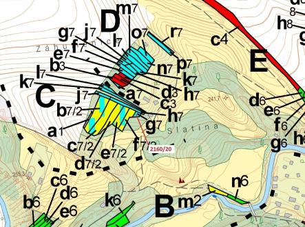 Prodej - pozemek, les, 90 m²