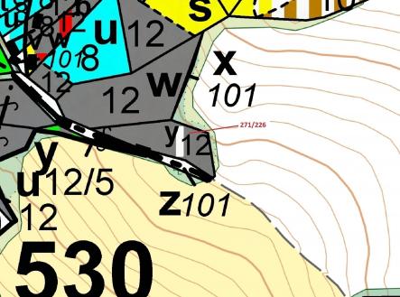 Prodej - pozemek, les, 1 643 m²