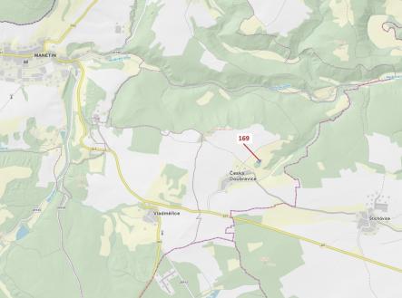 Prodej - pozemek, les, 1 917 m²