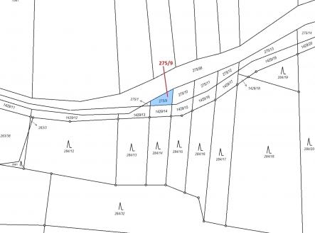 Prodej - pozemek, zemědělská půda, 72 m²