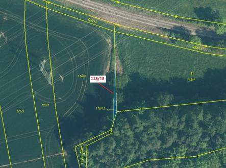 Prodej - pozemek, zemědělská půda, 46 m²