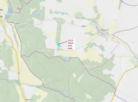 Prodej - pozemek, les, 7 902 m²