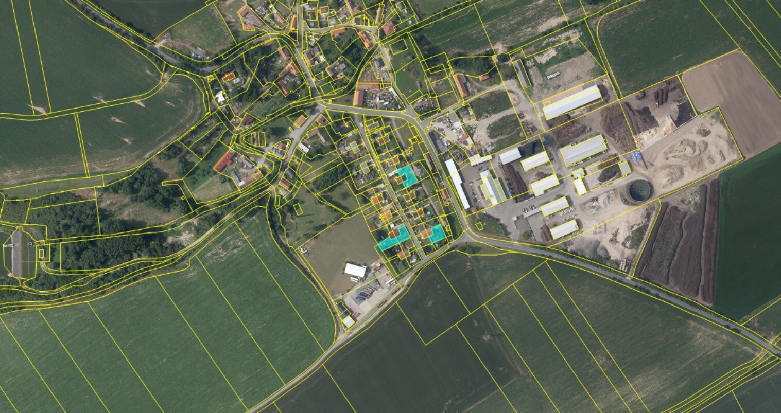 id. 1/9 pozemků - zahrady v k.ú. Neškaredice, okres Kutná Hora