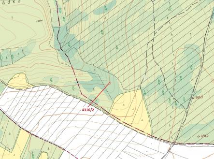 Prodej - pozemek, les, 7 085 m²