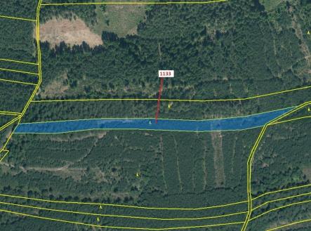 Prodej - pozemek, les, 7 895 m²