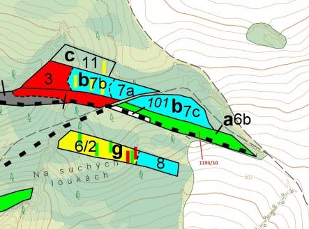 Prodej - pozemek, les, 4 694 m²