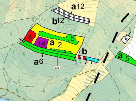 Prodej - pozemek, les, 2 895 m²