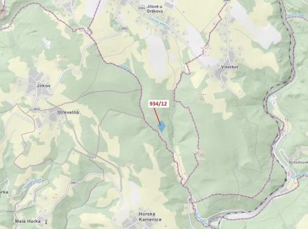 Prodej - pozemek, les, 10 166 m²