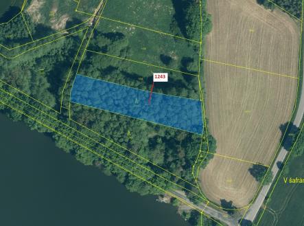 Prodej - pozemek, les, 2 662 m²