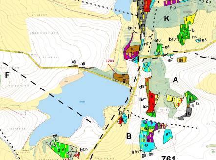 Prodej - pozemek, les, 2 662 m²