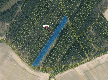 Prodej - pozemek, les, 5 902 m²