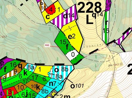 Prodej - pozemek, les, 7 006 m²