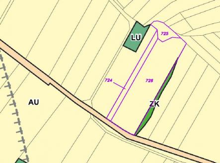 Prodej - pozemek, trvalý travní porost, 12 642 m²