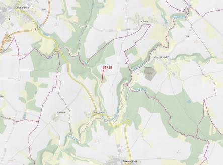 Prodej - pozemek, les, 121 m²