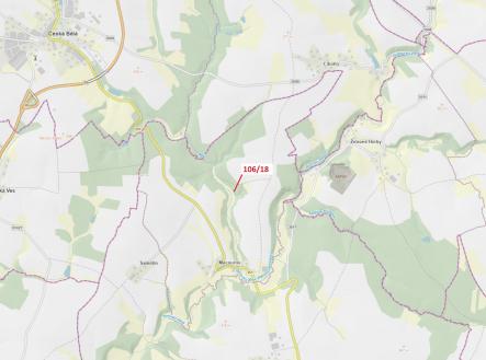 Prodej - pozemek, trvalý travní porost, 135 m²