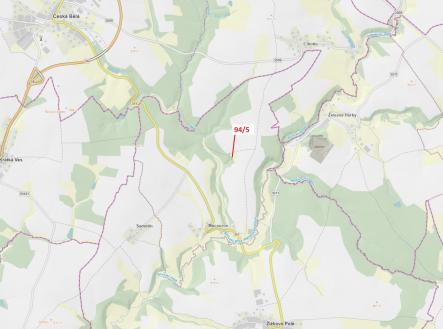 Prodej - pozemek, les, 119 m²