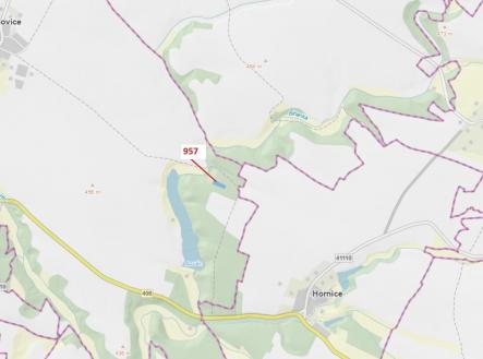 Prodej - pozemek, les, 2 344 m²