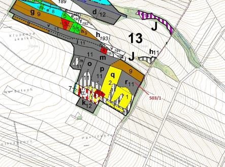 Prodej - pozemek, les, 7 049 m²