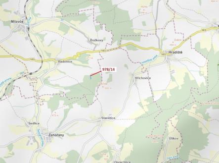 Prodej - pozemek, les, 2 762 m²