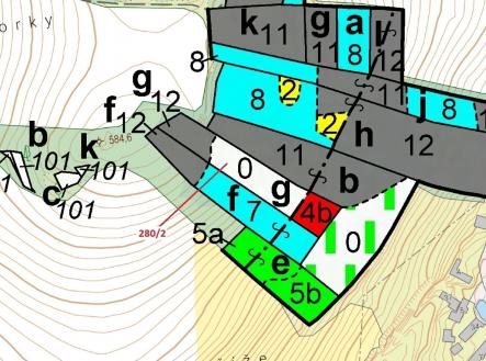 Prodej - pozemek, les, 4 872 m²