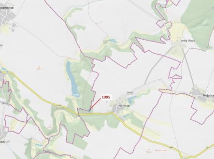 Prodej - pozemek, les, 1 427 m²