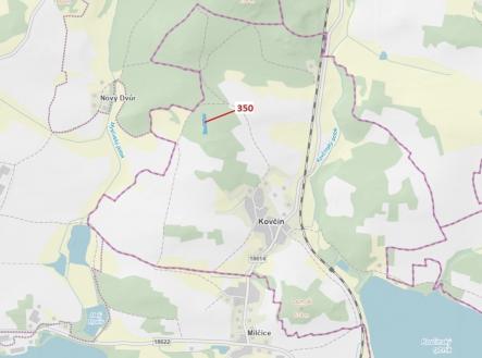 Prodej - pozemek, les, 3 476 m²