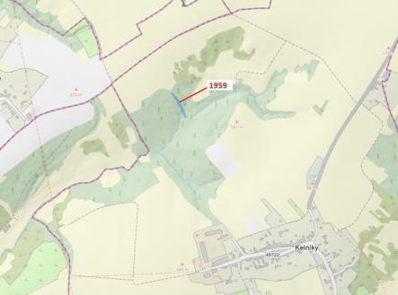 Prodej - pozemek, les, 1 160 m²