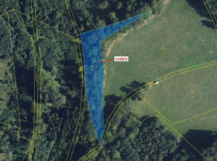 Prodej - pozemek, les, 3 057 m²