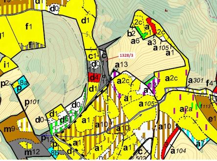 Prodej - pozemek, les, 3 057 m²