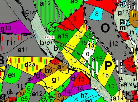 Prodej - pozemek, les, 3 439 m²