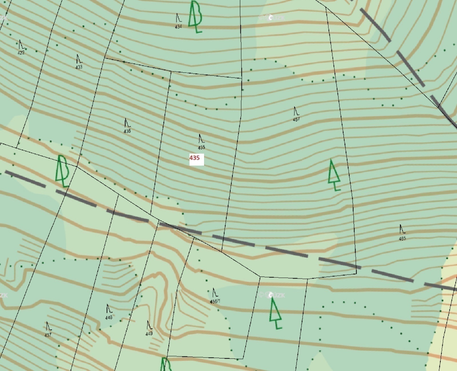 Lesní pozemek o výměře 2482 m2, podíl 1/1, katastrální území Dražovice u Sušice, obec Dražovice, obe